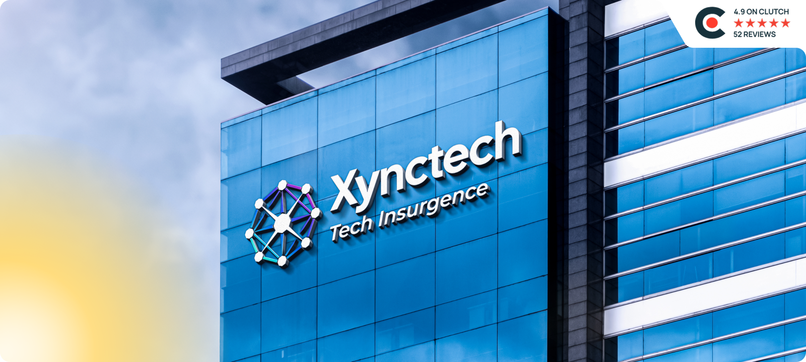 Xynctech about banner illustration