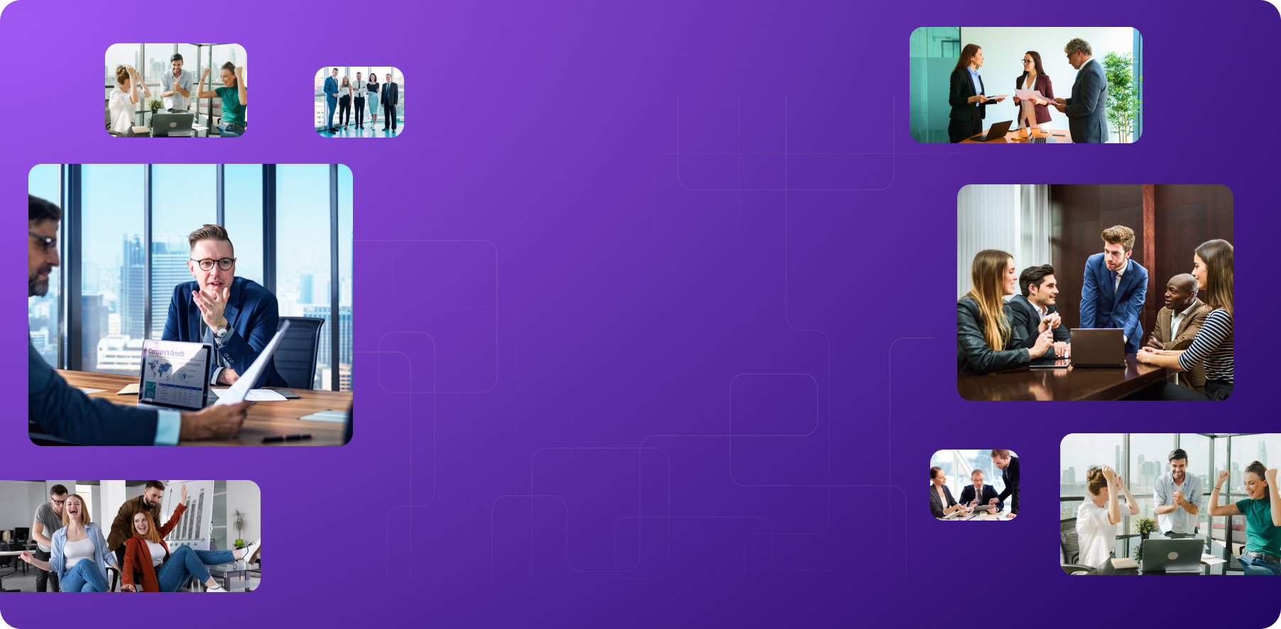 Life at Xynctech background graphic